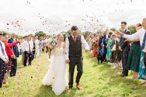 Yorkshire farm wedding
